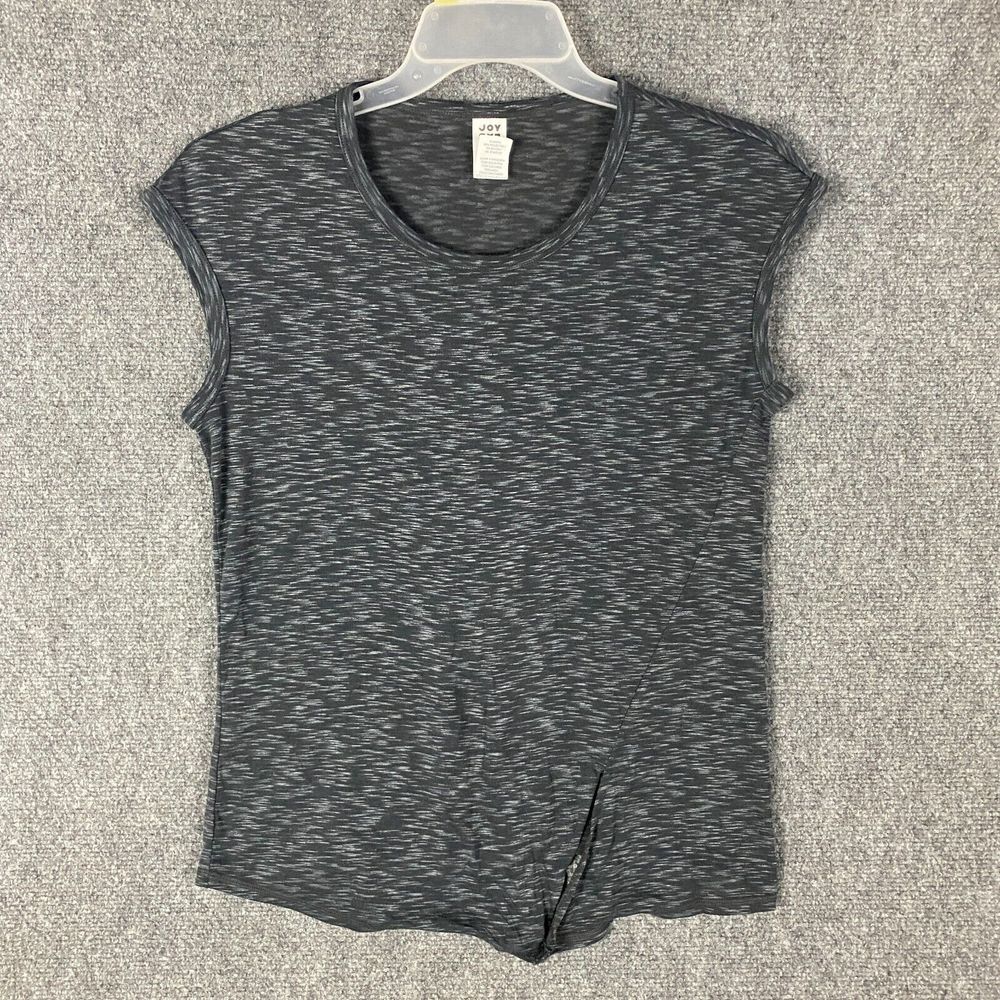 Joy Lab Top‎ Women's Small Polyester Blend Black Gray Sleeveless Casual S